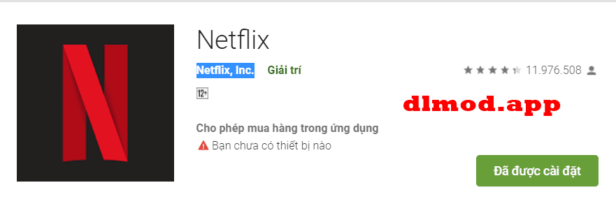 Netflix MOD tiếng Việt