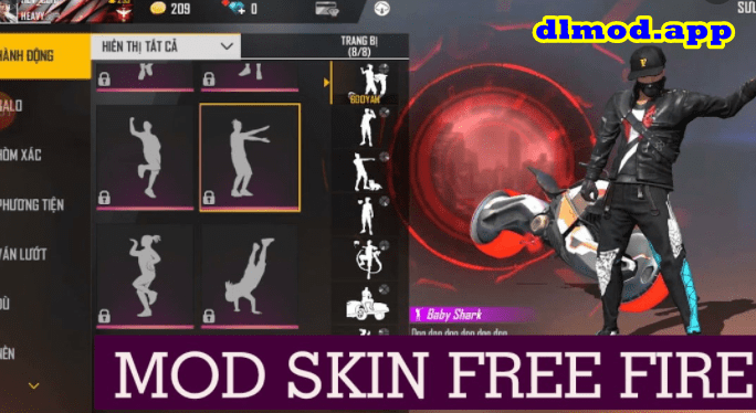 app Mod skin ff
