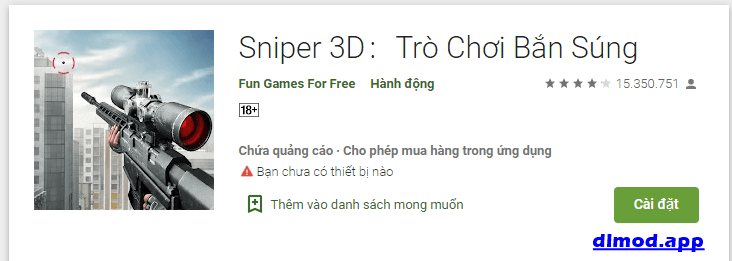 sniper 3D mod