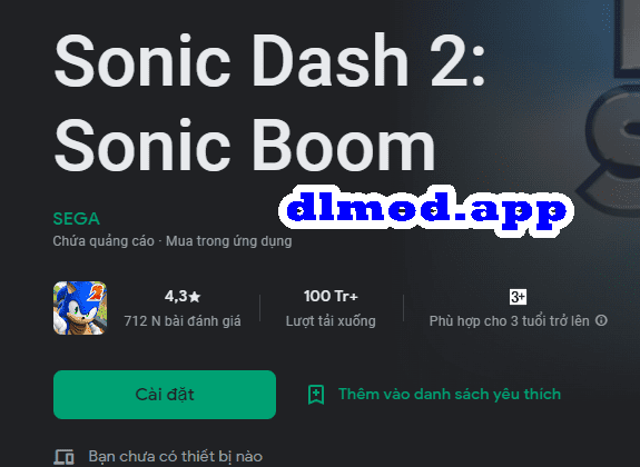 Sonic dash 2 hack