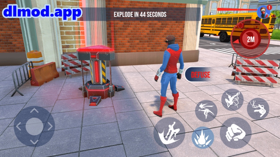spider fighting hero game mod