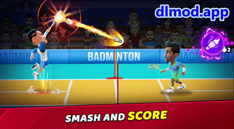 badminton clash 3d mod